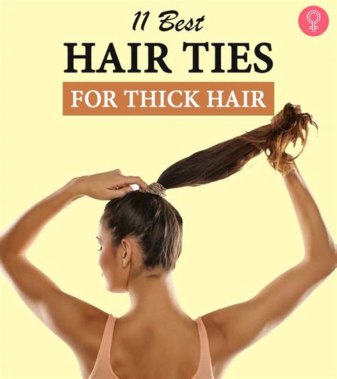 11 Best Hair Ties For Thick Hair