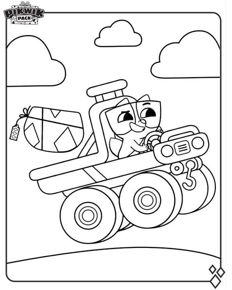 Pikwik Pack Coloring Pages - Free Printable Coloring Pages for Kids