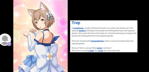 Definition of a Trap, according to a YouTube video by ZombieMagnate on DeviantArt