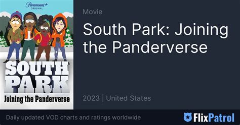 South Park: Joining the Panderverse • FlixPatrol