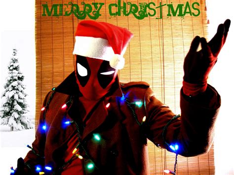 Deadpool Christmas by yume-ninja on DeviantArt