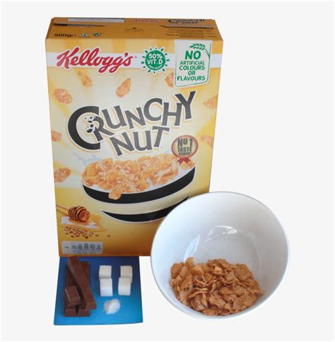 Crunchy Nut Cornflakes Are Also An Offender With - Kelloggs Crunchy Nut 500g Transparent PNG ...