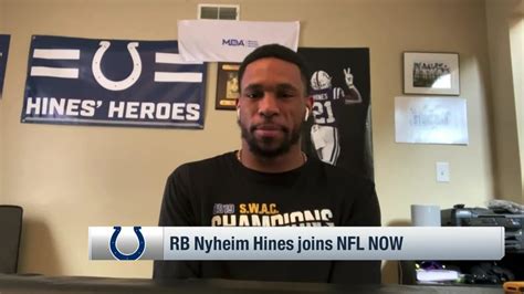 Indianapolis Colts running back Nyheim Hines shares reaction to ...