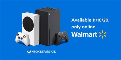 Walmart Will Have Xbox Series X Consoles Online Today