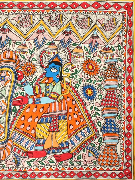 Goddess Sita Swayamvar | Madhubani Painting | Exotic India Art