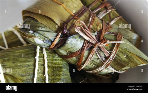 Traditional Chinese food zongzi Stock Photo - Alamy