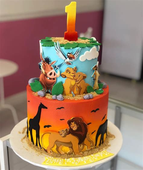 15 Amazing Lion King Cake Ideas & Designs