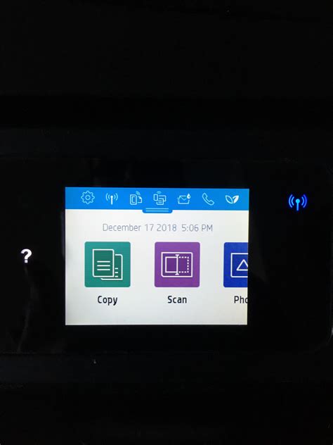 Question mark is displayed on my 7855 Envy Printer - HP Support ...