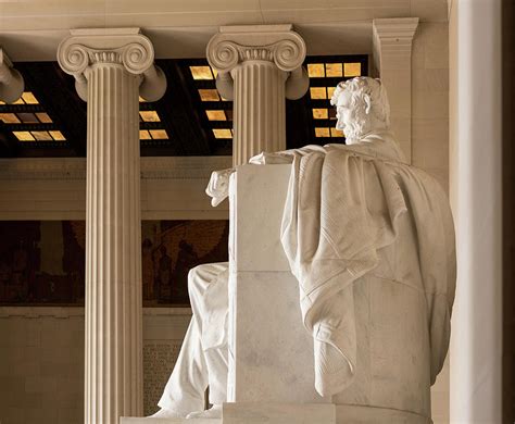 View of President Lincoln statue Photograph by Steven Heap - Fine Art ...