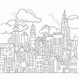 Color City Coloring Pages Unique Skylines Outline Sketch Drawing Vector  sketch template