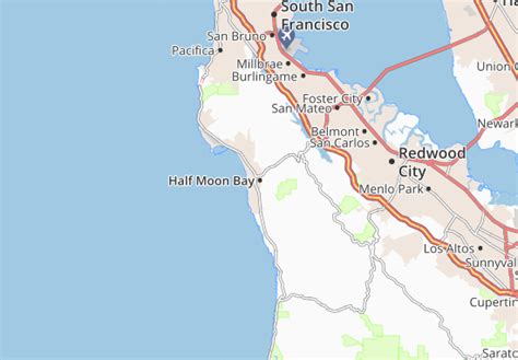 MICHELIN Half Moon Bay map - ViaMichelin