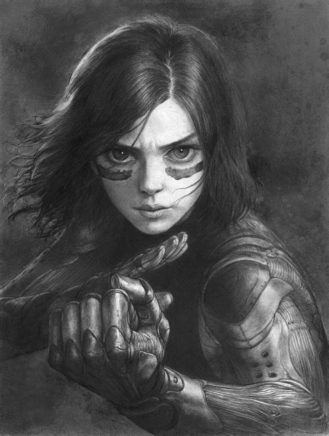 Alita Battle Angel, Alita Battle Angel Movie Art, Alita Battle Angel Print, Alita Battle Angel ...