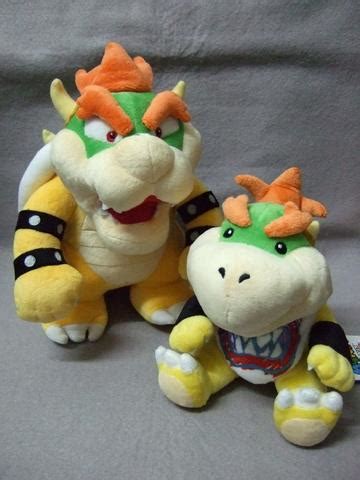 Japan OFFICIAL Mario Plush - Bowser & Bowser Junior Set | #112256900