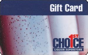 Gift Card: 1st Choice (Coles-Liquorland, Australia) (First Choice) Col:AU-LL-007