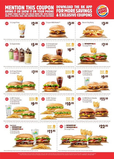 Burger King NZ Coupons & Deals - BK Coupons (May 2020) - frugal feeds nz