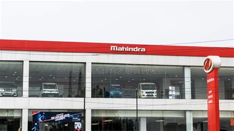 Mahindra Showroom with Automobiles Parked on the Floors Editorial Photo ...