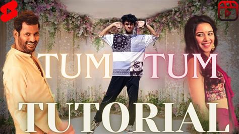 TUM TUM SONG DANCE TUTORIAL | trending steps easy to learn - YouTube