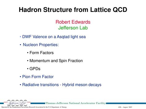 PPT - Hadron Structure from Lattice QCD PowerPoint Presentation, free download - ID:3417502