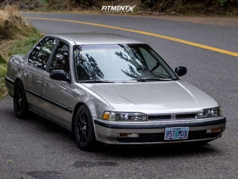 1990 Honda Accord LX With Drag Concepts R22 And Nitto 205x50 On Coilovers 1912535 Fitment ...