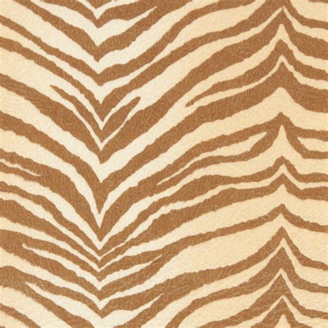 Beige Tiger Print Microfiber Stain Resistant Upholstery Fabric By The Yard - Contemporary ...