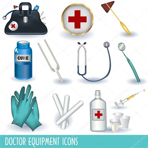 Doctor equipment icons Stock Vector Image by ©Stiven #4055651