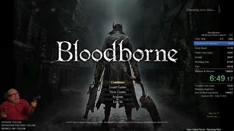 Bloodborne Speedrun | All Bosses (Unrestricted) in 58:13 IGT (1:06:00 RTA) - YouTube