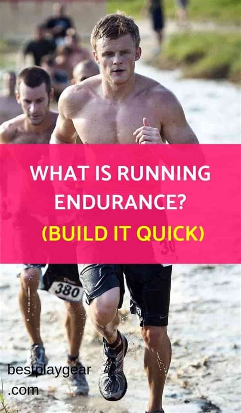 What is Running Endurance? | Best Play Gear | Endurance workout, Running tips, Lower body muscles