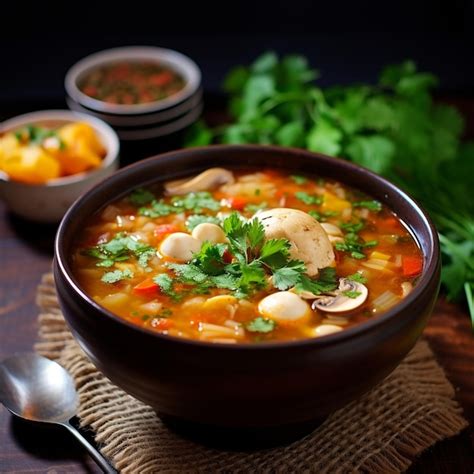 Premium Photo | Sopa de Mondongo Hearty Tripe Soup with Vegetables and ...