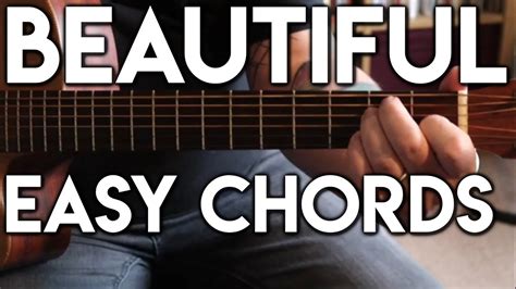 Beautiful Happy Chords On Guitar (In E Major - EASY TO PLAY 2 finger chords!) - YouTube