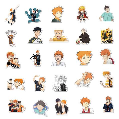 Aesthetic Anime Stickers Printable Haikyuu : Read haikyuu icons from ...