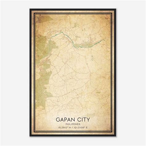 Gapan City - Custom Maps & Posters