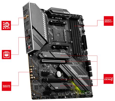 MSI MAG X570S Tomahawk MAX Wifi (AM4, AMD Premium X570, DDR4, USB3.2, SATA3) – ToniX Computer