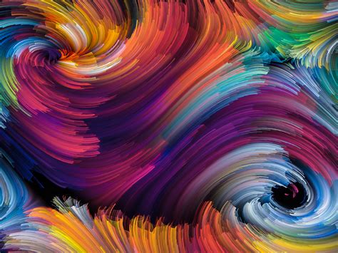 Colorful Spiral Movements Abstract Art 4k Abstract Hd - vrogue.co