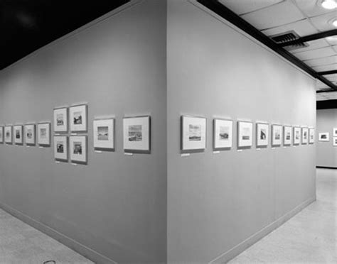 Installation view of Adams's work in the exhibition New Topographics: Photographs of a Man ...