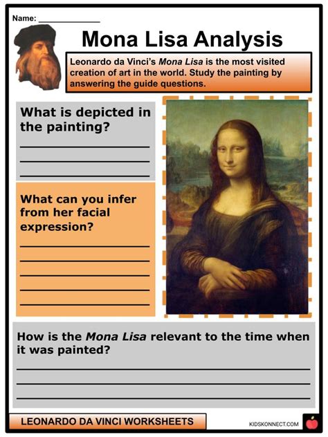 Leonardo Da Vinci Facts, Worksheets & Biography For Kids