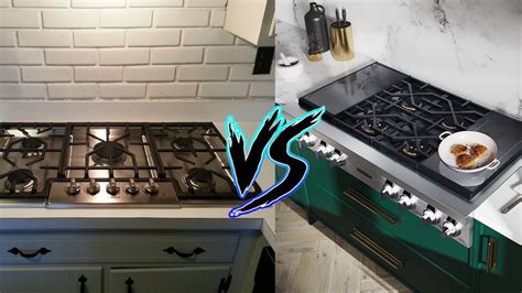 Cooktop vs Rangetop - YouTube