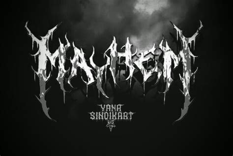 MAYHEM FONT by YanaSindikart on DeviantArt