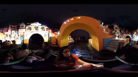 Disney's Epcot Mexico Ride POV 360° - YouTube