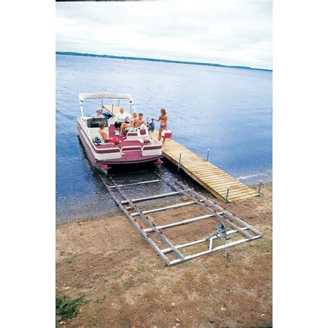 Roll - n - Go® 18 - Ft. Pontoon Boat Docking Ramp - 122523, Pontoon Accessories at Sportsman's Guide