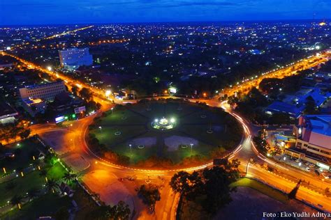 Ini Dia Pemandangan Indahnya Kota Palangka Raya Malam Hari | Blogger ...