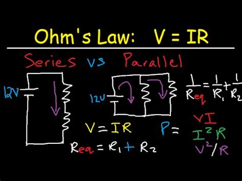 Series Vs Parallel Ohms