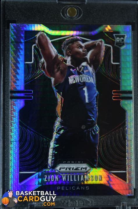 Zion Williamson 2019-20 Panini Prizm Prizms Hyper #248 (#1 ...