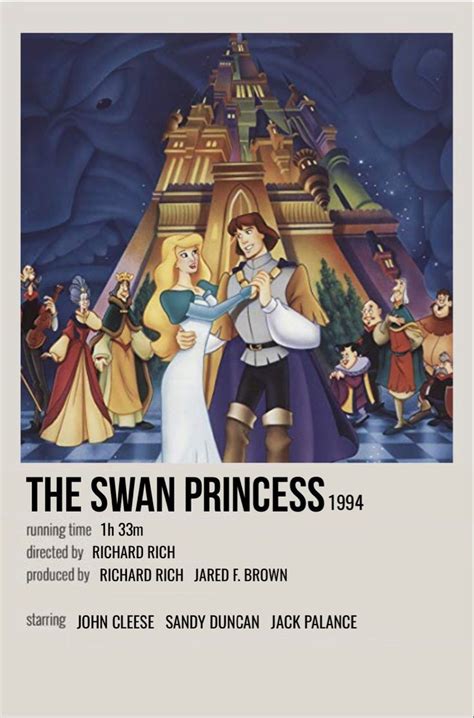 the swan princess | Swan princess, Animated movie posters, Princess movies