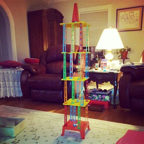 Careful! The toppling tower game! (Circa 1967) | Justin H. | Flickr