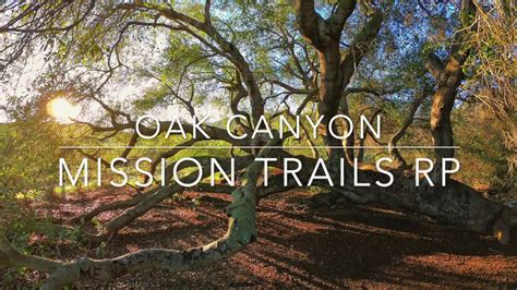 Oak Canyon - a great hike with seasonal waterfalls in Mission Trails Park - YouTube