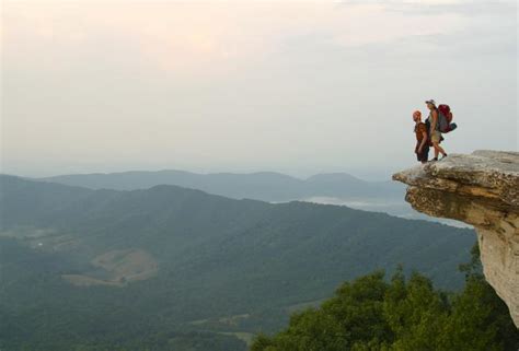 Appalachian Trail Thru-Hikers Welcomed in the Blue Ridge Mountains