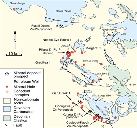 Map showing general geology of study area with the location of mineral... | Download Scientific ...