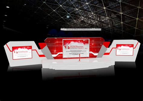 Stage Design - Backdrop Design - Exhibition - Event BCA :: Behance