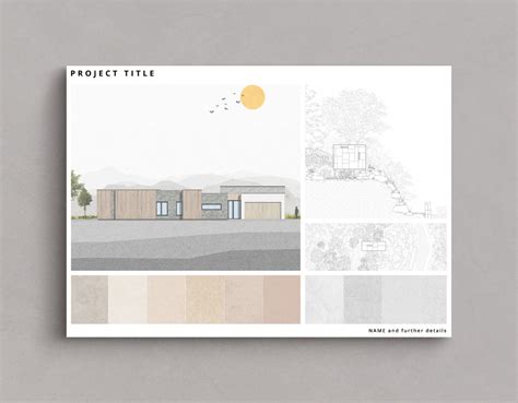 Architecture Presentation Board Templates