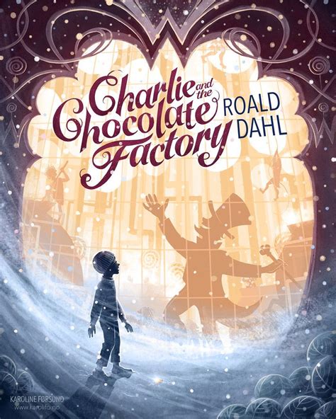 Charlie and the Chocolate Factory cover | Factory illustration ...